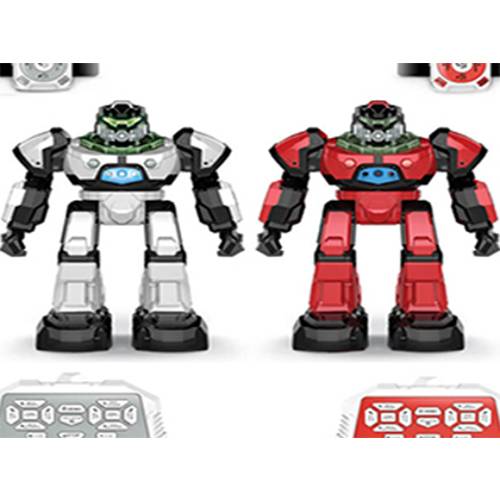 روبوت ذكي مع ريموت وساعه احمروابيض رقم.1702