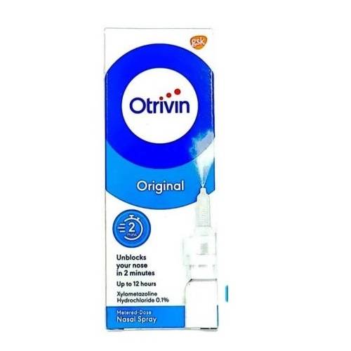 اوتريفين للكبار 0.1% بخاخ لاحتقان الانف 10مل