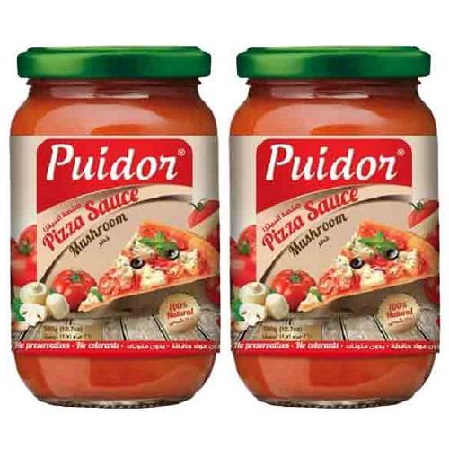 بويدور صلصة بيتزا المشروم 360جم 2حبة