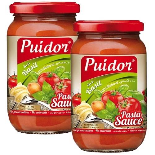 بويدور صلصة معكرونة بالحبق 360جم 2حبة