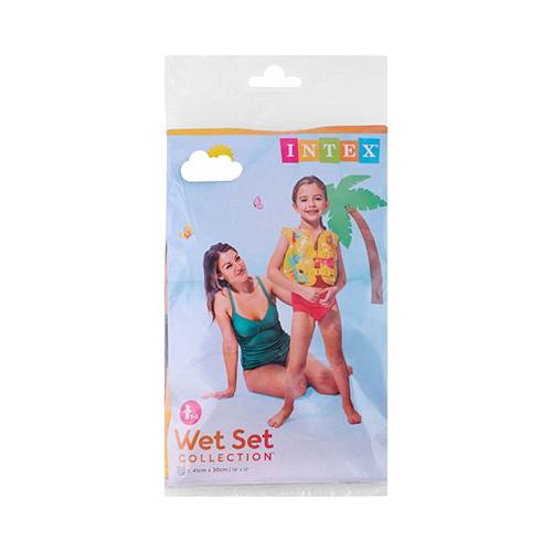 انتكس تروبيكال باديز سترة سباحة قابلة للنفخ للاطفال من3الى5سنوات 41×30سم