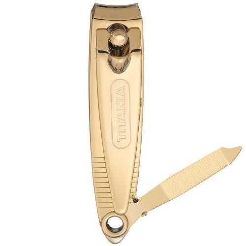 تيتانيا قصافة اظافر صغيرة ذهبي رقم.B1055