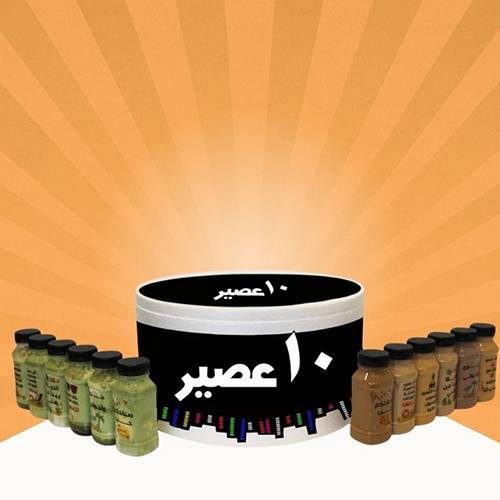 ميني بوكس قهوة باردة وماتشا 12حبة