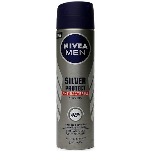 نيفيا مزيل عرق سبراي سيلفر بروتكت للرجال 150مل