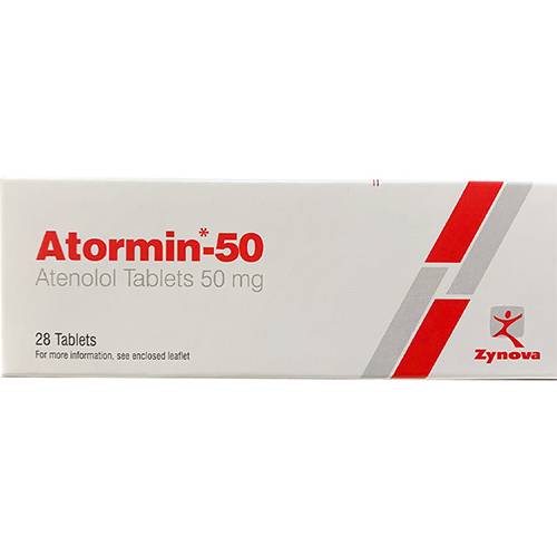 اترومين 50مجم لعلاج ارتفاع ضغط الدم 28قرص