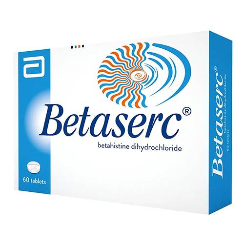 بيتاسيرك 16مجم بيتاهستين ثنائي هيدروكلوريد لعلاج متلازمة منيير 60قرص