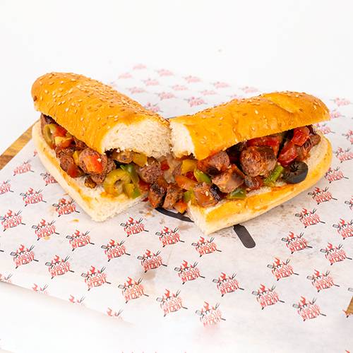 ساندوتش سجق اسكندراني