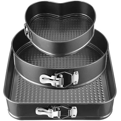 طقم قوالب كيك اشكال مختلفة 3حبة