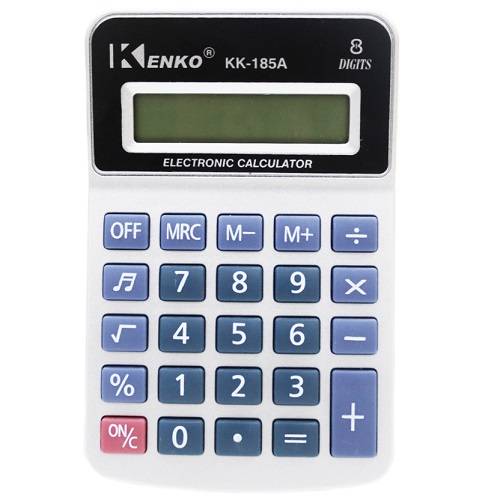 كينكو الة حاسبة الكترونية صغيرة رقم.KK-185A