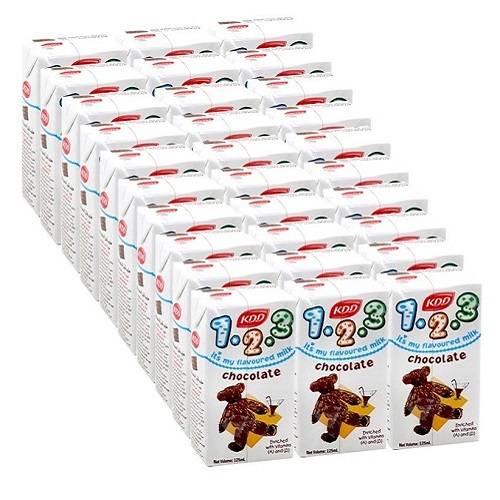 كي دي دي حليب بنكهة الشوكولاتة 125مل 30حبة