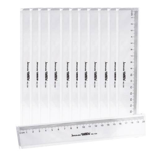 مسطرة بلاستيك 20سم 12حبة رقم.1120