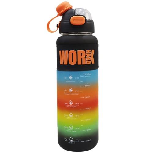 زجاجة مياه بلاستيك 1000مل رقم.1