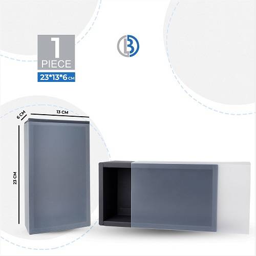 علب كرتون سوداء 23×13×6سم 1حبة درج