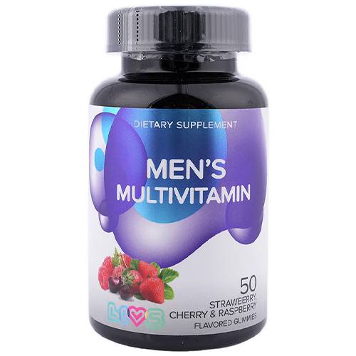 ليفز فيتامينات متعددة للرجال مكمل غذائي لدعم وتعزيز الصحة 50حلاو