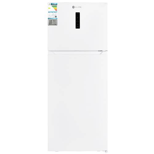 ايليت ثلاجة بفريزر علوي مع خاصية مانع تجمد 448لتر 15.8قدم مكعب ابيض موديل رقم.ETM540WN