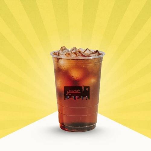 شاي مثلج توت احمر وسط