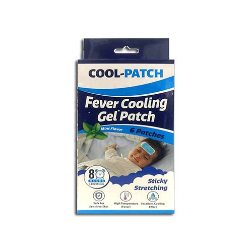 كول باتش جل تبريد الحمى 6لاصقة