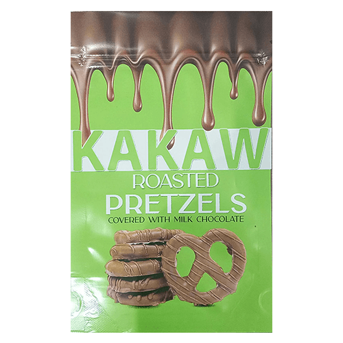 كاكاو بريتزل محمص مغطى بالشوكولاتة 80جم