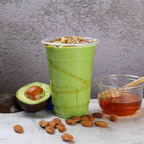 افوكادو عسل مكسرات