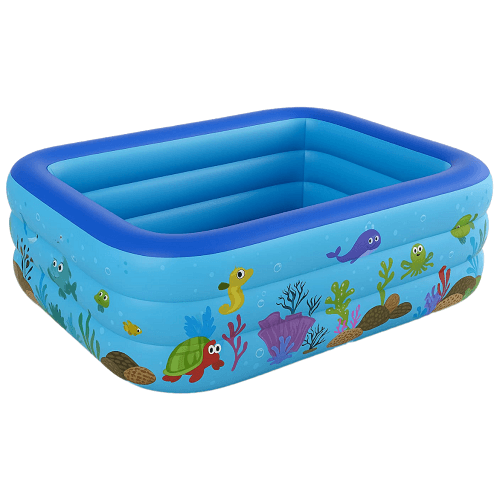 حمام سباحة كبير قابل للنفخ مقاس 210×150×60سم رقم.SXH-665A