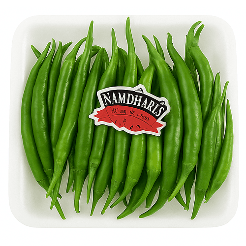 فلفل اخضر حار تايلاندي صغير طازج 100جم