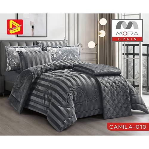 مورا كاميلا رقم.010 لحاف شتوى مجوز كينج 240×260سم 7قطع موديل رقم.J-1067