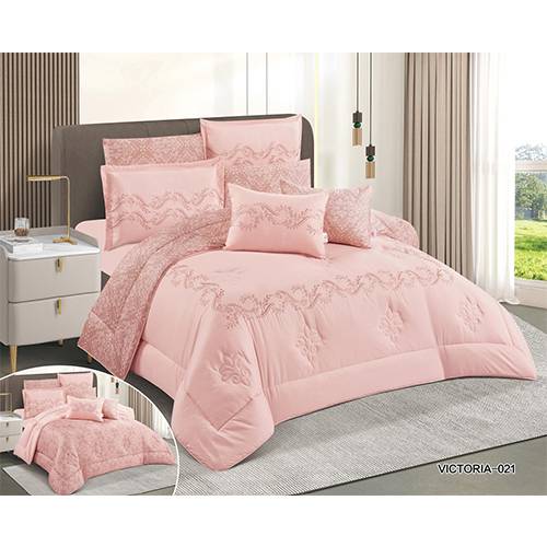 مورا فيكتوريا رقم.021 لحاف نفرين كينج سايز 8قطع موديل رقم.J-1069