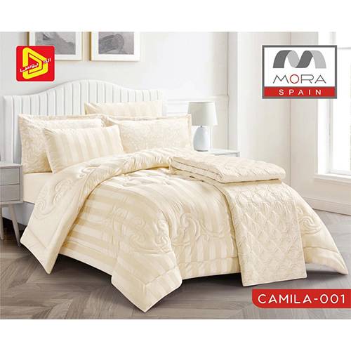 مورا كاميلا رقم.001 لحاف شتوى مجوز كينج 240×260سم 7قطع موديل رقم.J-1067