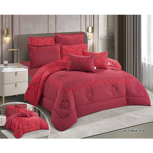 مورا فيكتوريا رقم.019 لحاف نفرين كينج سايز 8قطع موديل رقم.J-1069
