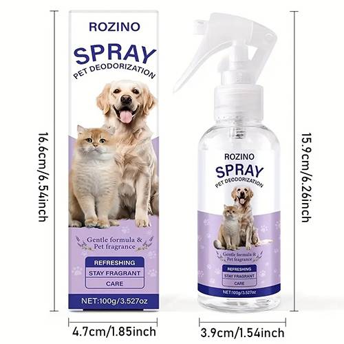 روزينو بخاخ مزيل روائح الحيوانات الاليفة 100جم