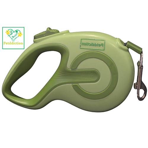 بتديكشن مقود كلب قابل للسحب 5متر اخضر