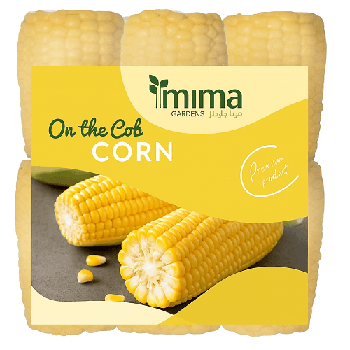 ميما جاردنز ذرة مجمدة 6 اكواز صغيرة 700جم