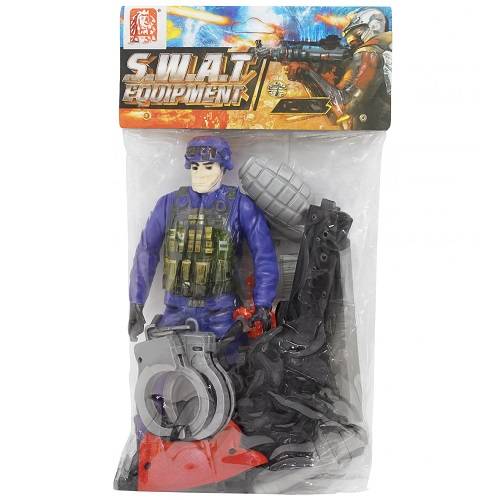 لعبة جندي مع اسلحتة الخاصة رقم.1030-3