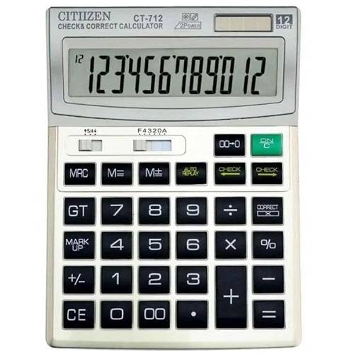 الة حاسبة مكتبية رقم.CT-712