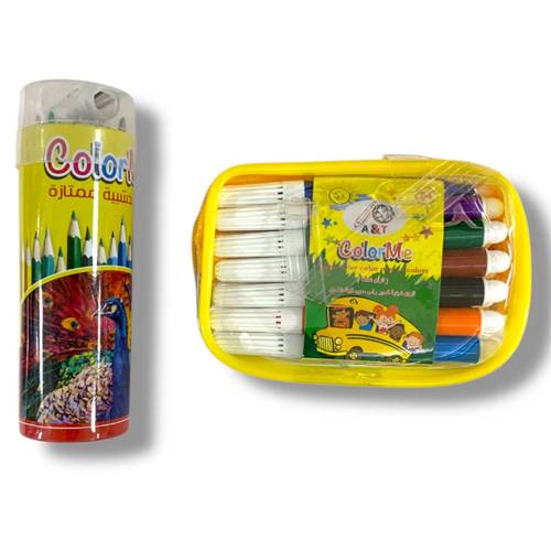 مجموعة اطلس الوان خشبية و شينية قصيره 12لون