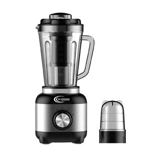 سيلفردوم خلاط سعة 3لتر مع مطحنة 600واط ستانلس ستيل موديل رقم.BLP-600