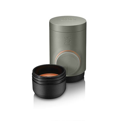 واكاكو مينيبريسو GR2 ماكينة اسبريسو محمولة للقهوة المطحونة اسود موديل رقم.WC-MINIP-GR2