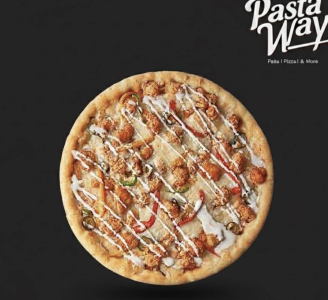 بيتزا الدجاج المقلية