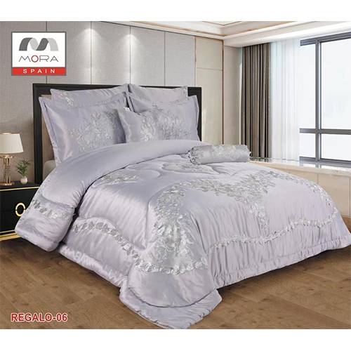مورا ريغالو رقم.06 لحاف مجوز كينج 250x260سم 8قطع موديل رقم.J-1115
