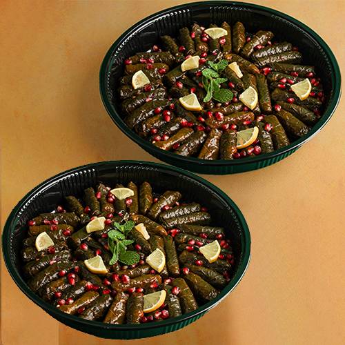 ورق عنب وسط 10قطع + 10قطع مجانا