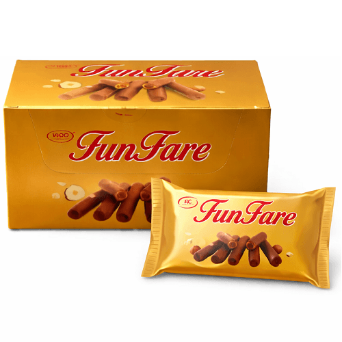 فانفير ويفر اصابع الشوكولاتة 30جم 4حبة