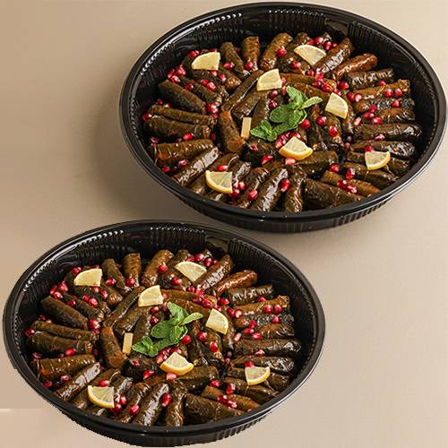 ورق عنب وسط 10قطع + 10قطع مجانا