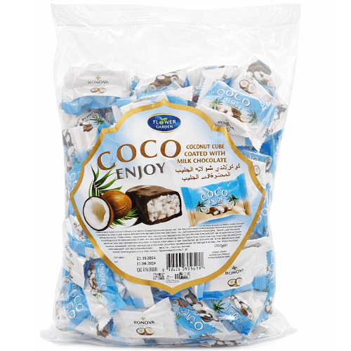 فلاور جاردن كوكولاند شوكولاتة الحليب المحشوة بجوز الهند 1كجم