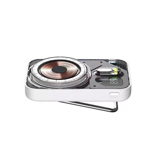 موماكس 1 باور فلو+ بطارية مغناطيسية 10000مللي امبير ابيض رقم.35762