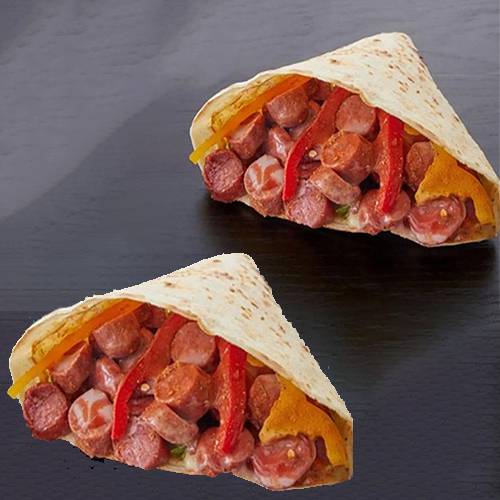 عرض كريب نقانق دجاج 1+1مجانا