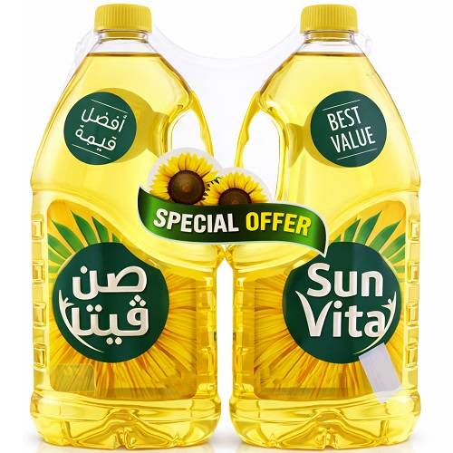 صن فيتا زيت طبخ وقلي 1.5لتر 2حبة