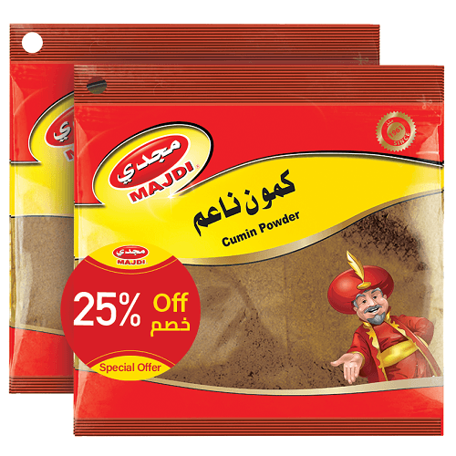 مجدي كمون ناعم 70جم	2حبة