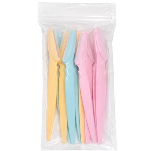 شفرات حلاقة الوجه للنساء الوان مختلفة 10حبة