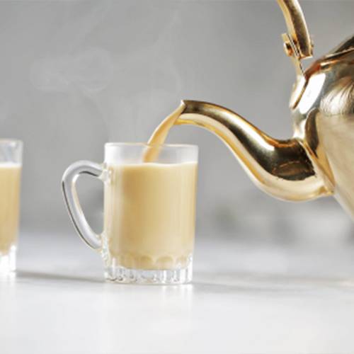 دلة شاي حليب