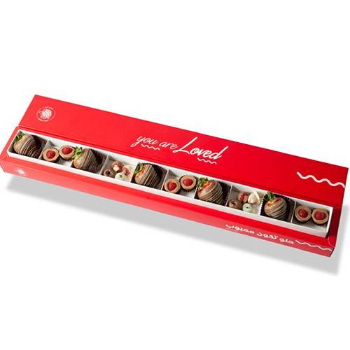 شوكليت فواكه 10حبات